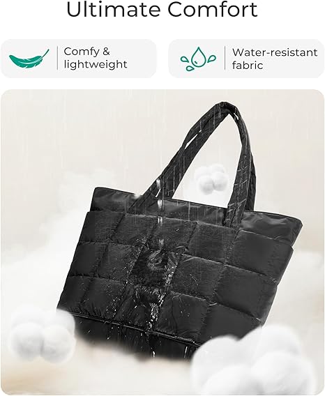 Expandable Laptop Tote Bag for Women