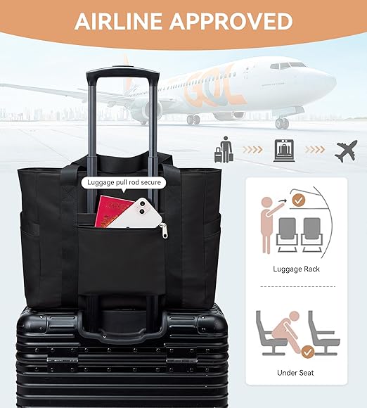 Large Women's Tote Bag with Laptop Compartment