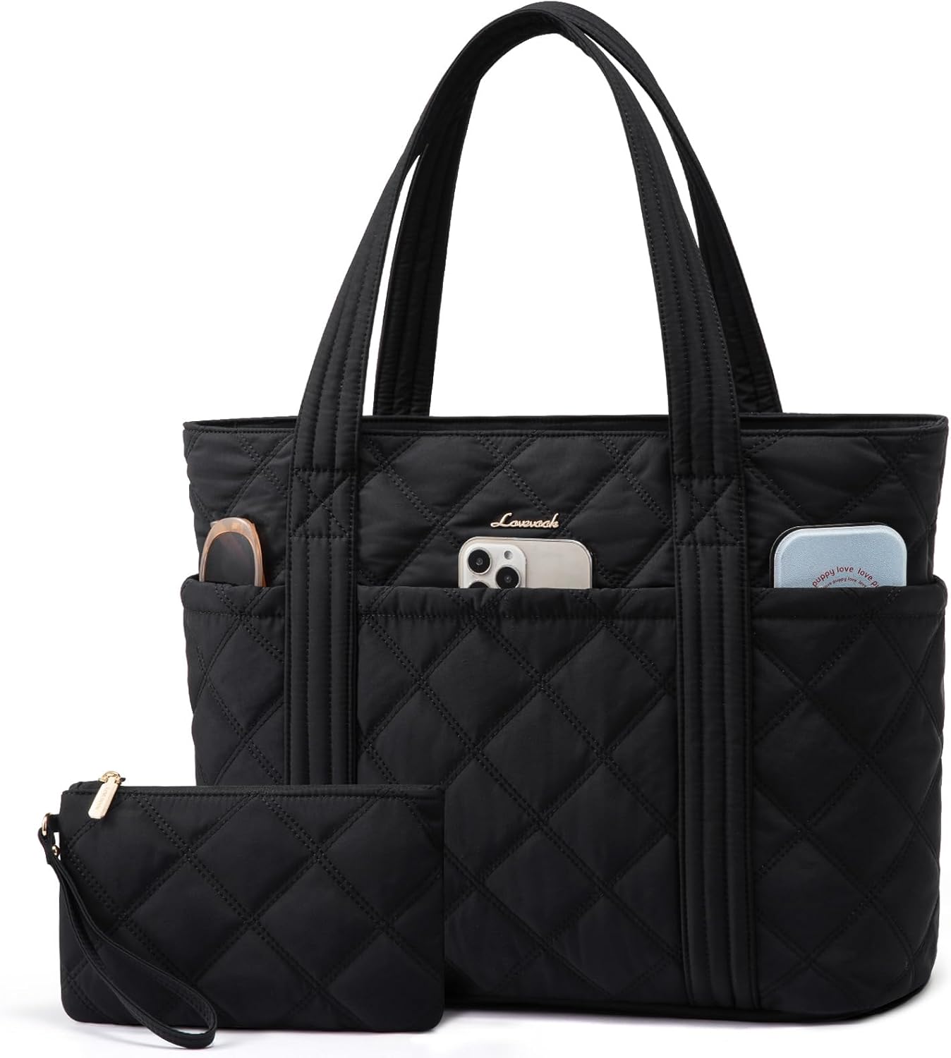 Lightweight Puffer Tote Bag for Women
